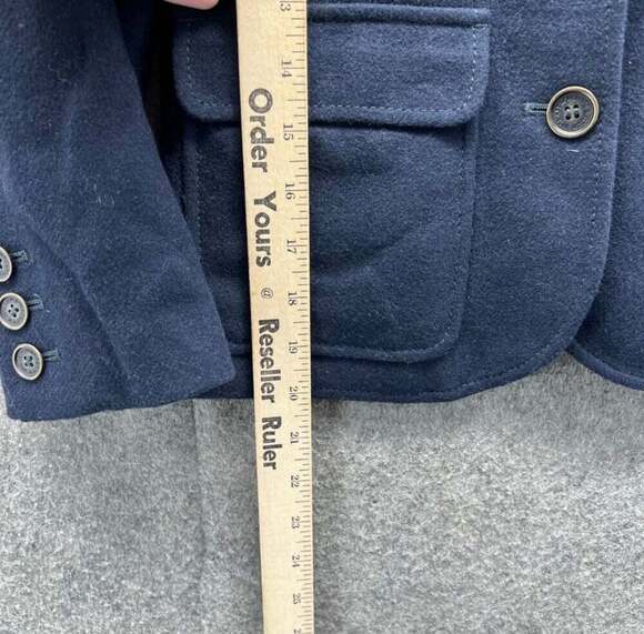 Y2K Vintage Abercrombie & Fitch Navy Preppy Blazer - Picture 6 of 9